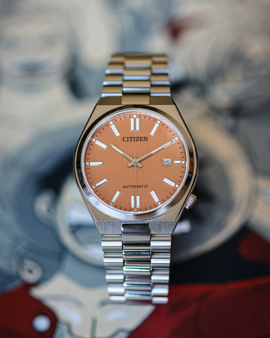 Citizen Mecánico Tsuyosa Marron JO-NJ0159-86Z - Relojería Joyería Orlando