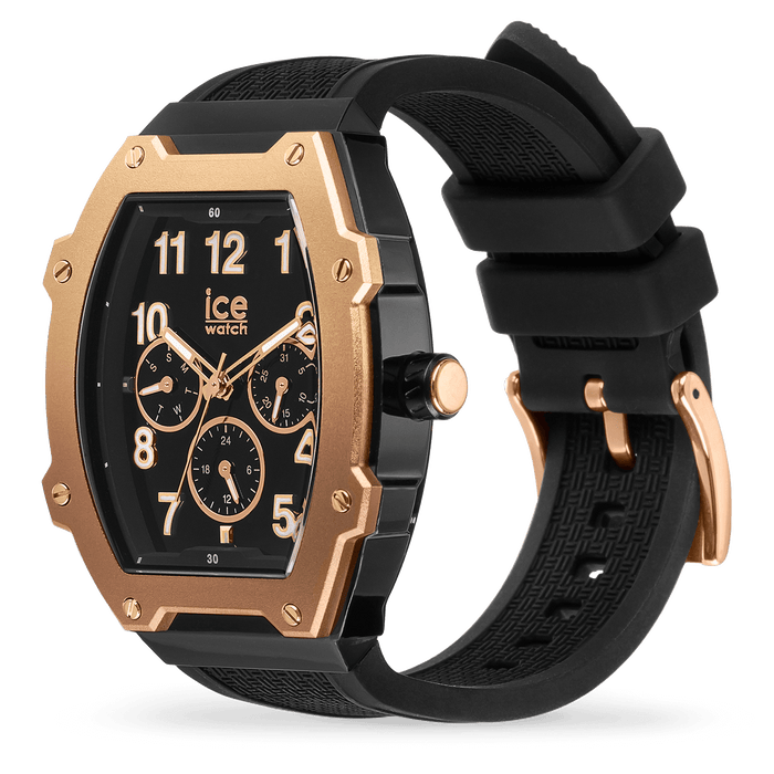 ICE-BOLIDAY Black Rose-Gold - Relojería Joyería Orlando