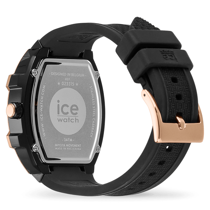 ICE-BOLIDAY Black Rose-Gold - Relojería Joyería Orlando