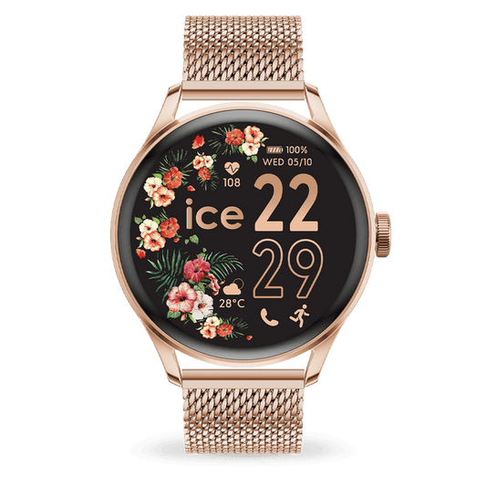 Reloj ICE smart 2.0 Round Rose-Gold Milanese - Relojería Joyería Orlando