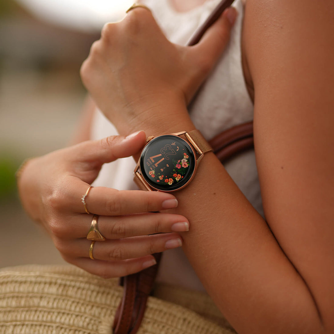 Reloj ICE smart 2.0 Round Rose-Gold Milanese - Relojería Joyería Orlando