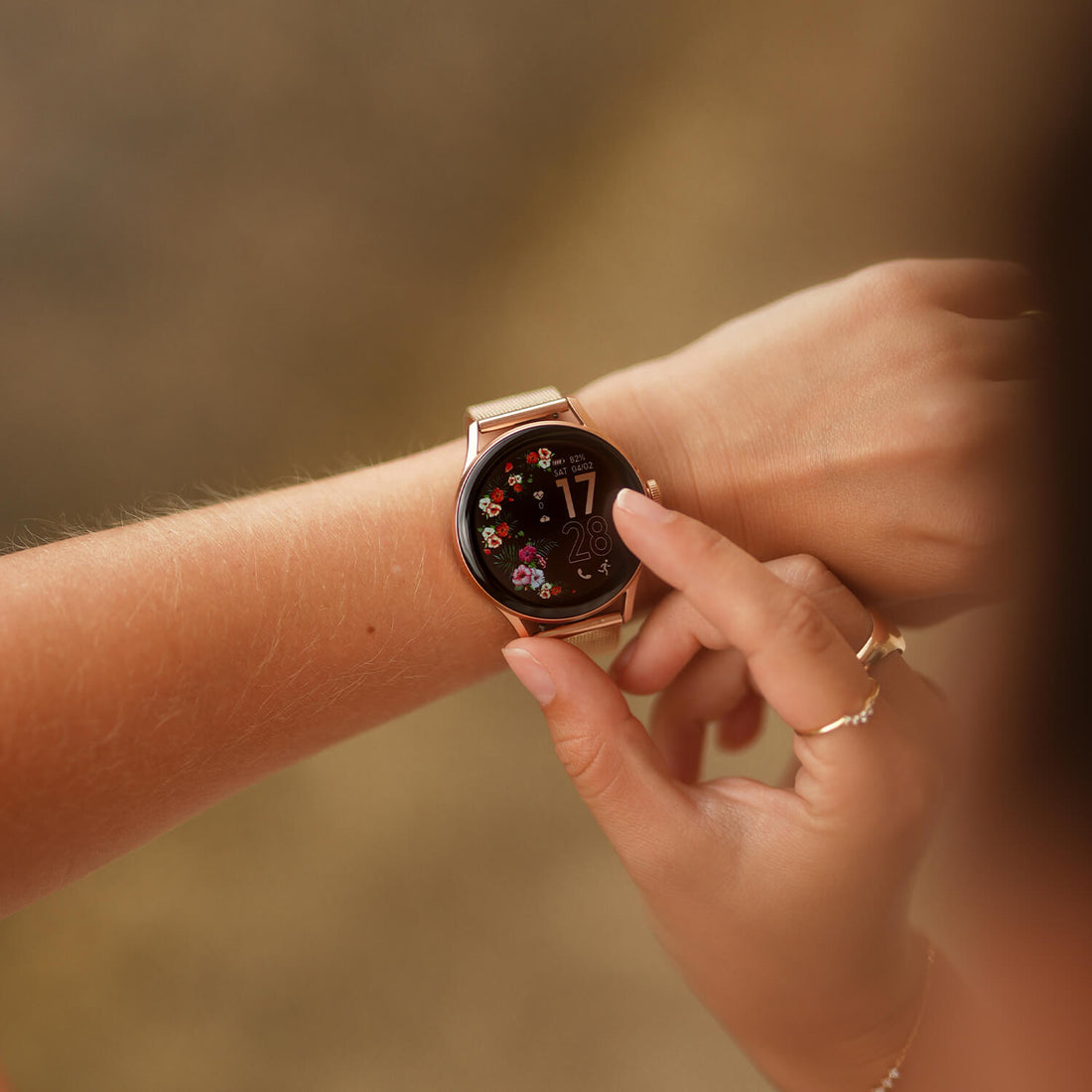 Reloj ICE smart 2.0 Round Rose-Gold Milanese - Relojería Joyería Orlando
