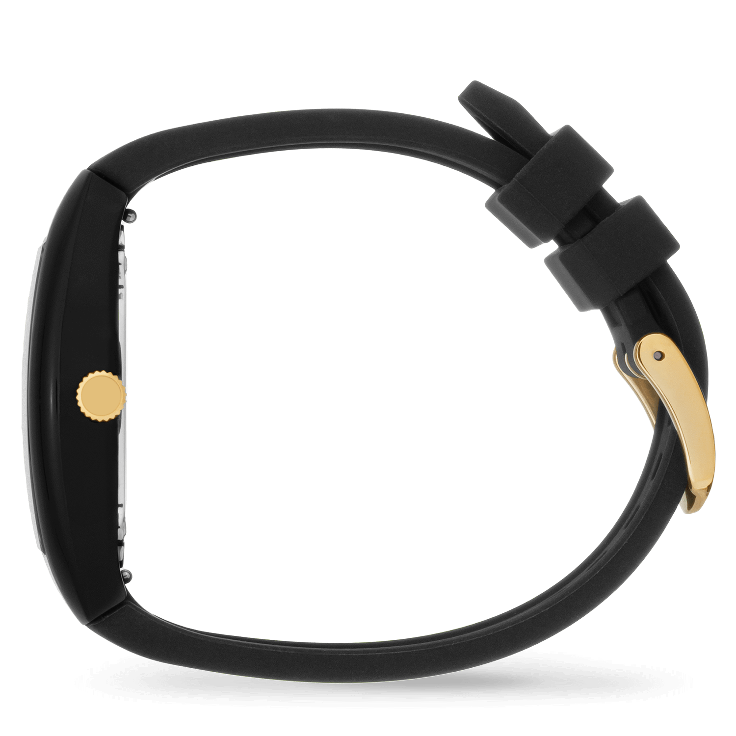 ICE Dome Plastic Black Glitter Gold (JO-024030) - Relojería Joyería Orlando
