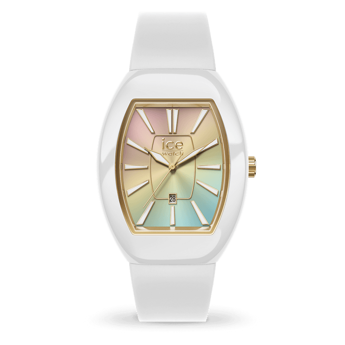 ICE Dome Plastic White Sunset Rainbow (JO-024035) - Relojería Joyería Orlando