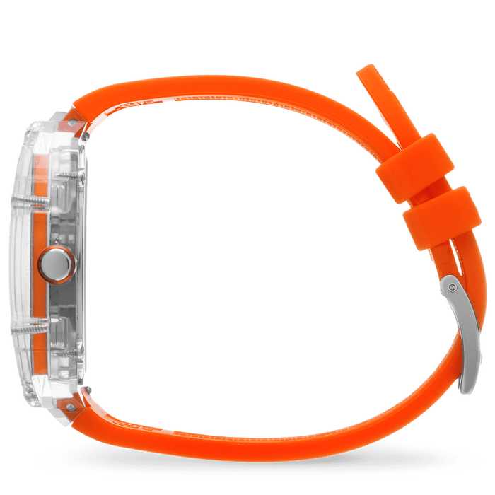 ICE-BOLIDAY CLEAR Orange Skeleton - Relojería Joyería Orlando