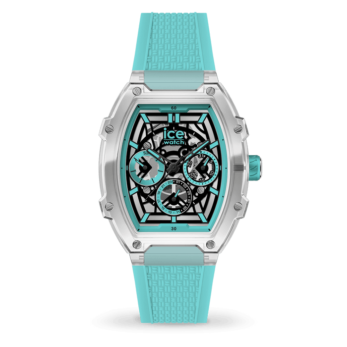 ICE-BOLIDAY CLEAR Blue Skeleton - Relojería Joyería Orlando