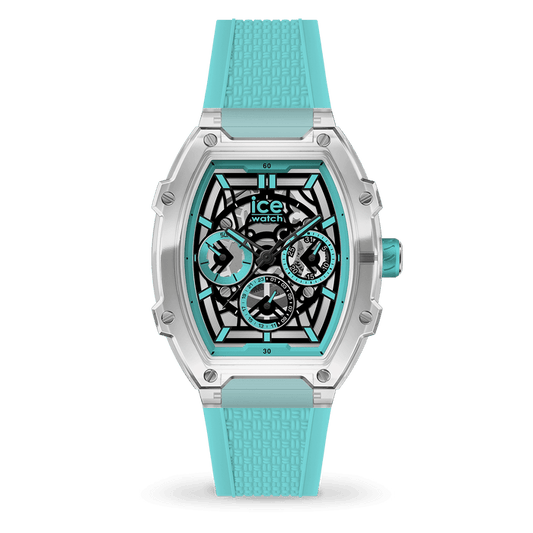 ICE-BOLIDAY CLEAR Blue Skeleton - Relojería Joyería Orlando