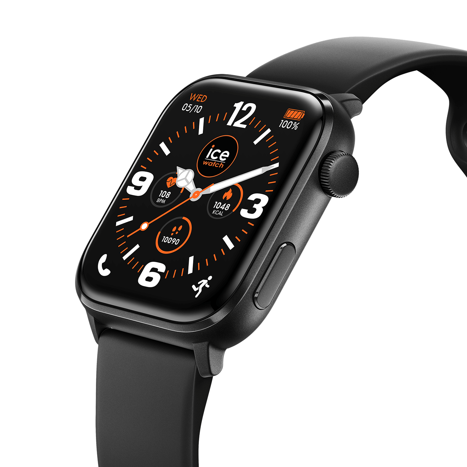 Reloj Smartwatch Ice Smart 3.0 Rectangular 1.78 Black JO-ice-smart-3-0-rectangular-1-78-black - Relojería Joyería Orlando