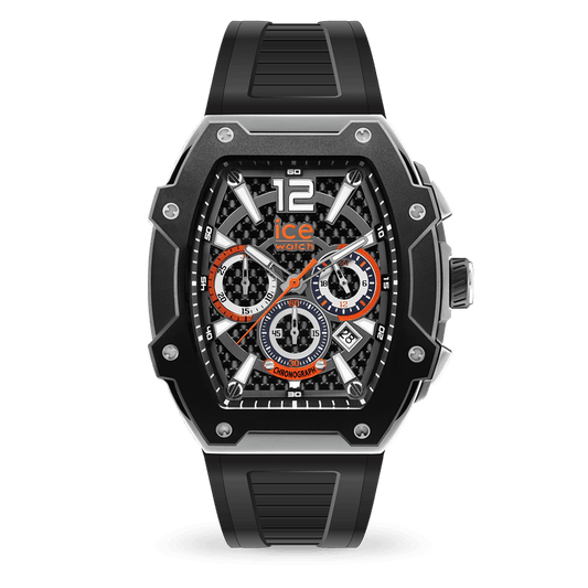 ICE-BOLIDAY Black Silver Acero - Relojería Joyería Orlando