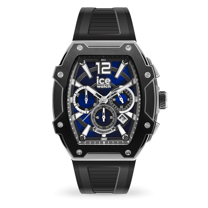 ICE-BOLIDAY Black Blue Silver Acero - Relojería Joyería Orlando