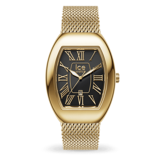ICE Dome Metal Mesh Black Gold (JO-024486) - Relojería Joyería Orlando