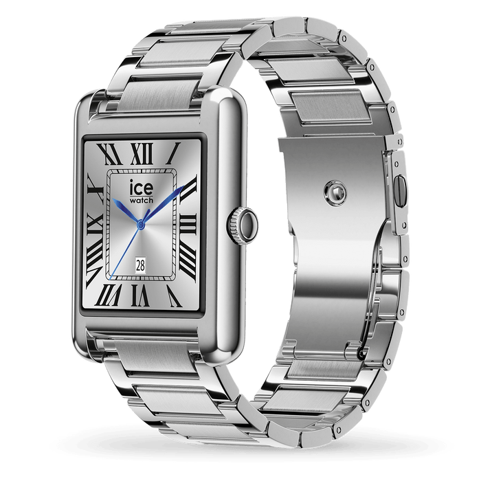 ICE smart TKS 2.0 - Rectangular - 1.41" - Silver JO-025381