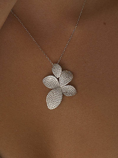 Collar Floral Circonitas JO-19943-PE