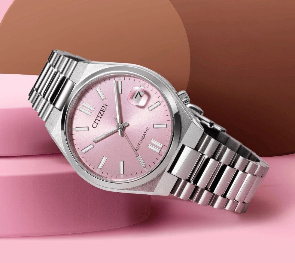 Citizen Mecánico JO-NJ0200-50Z Sport Rosa - Relojería Joyería Orlando