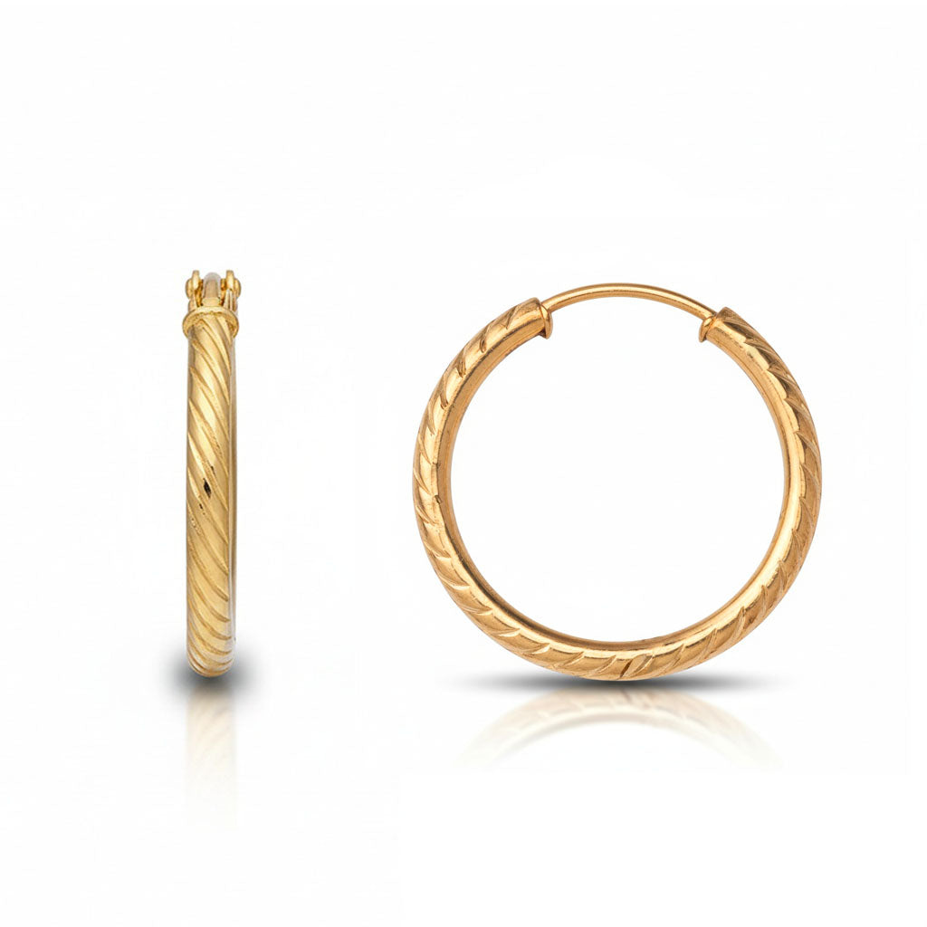 AROS ORO 18KL - 13MM