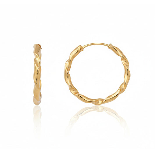 CERCLES OR 18KL ARITZATS - 17MM