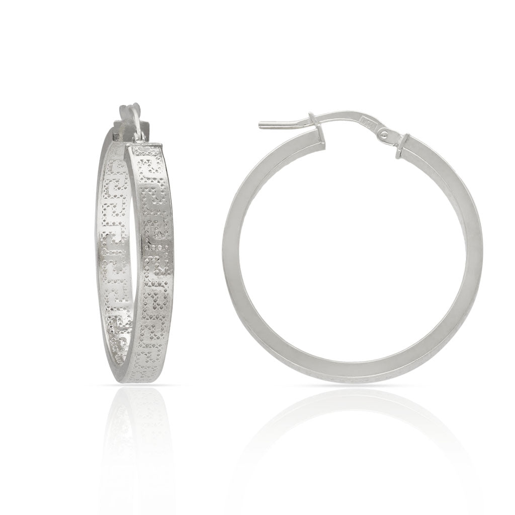 AROS PLATA 925MM GRECA - 25MM