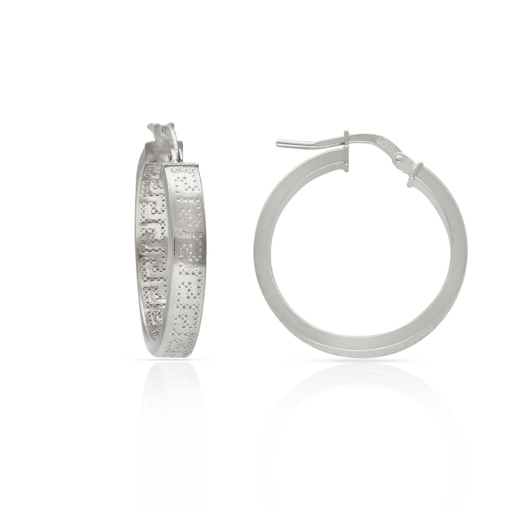 AROS PLATA 925MM GRECA - 20MM