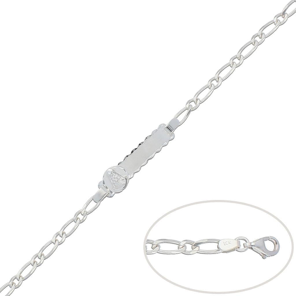 PULSERA PLATA 925MM V. ROCIO - 14.50 CM