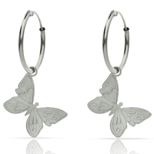 CERCLES PLATA 925MM MARIPOSA - 12MM