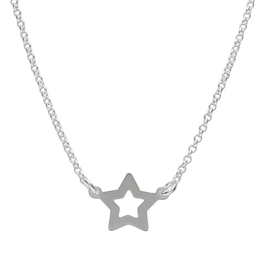 GARANTILLA PLATA 925MM ESTRELLA