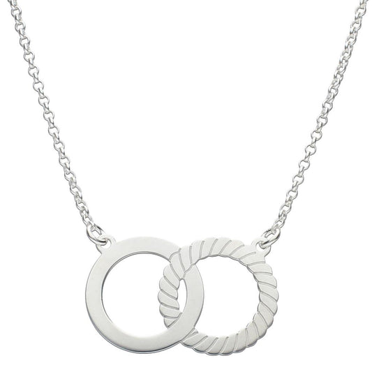 GARGANTILLA PLATA 925MM ETERNITY - 16MM