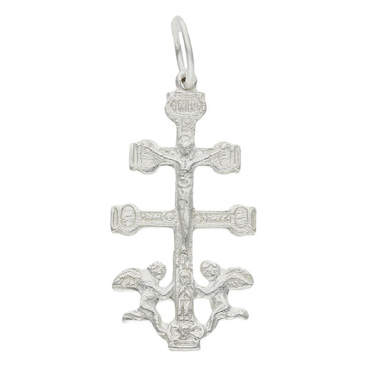 CREU PLATA 925MM CARAVACA - 12X23MM