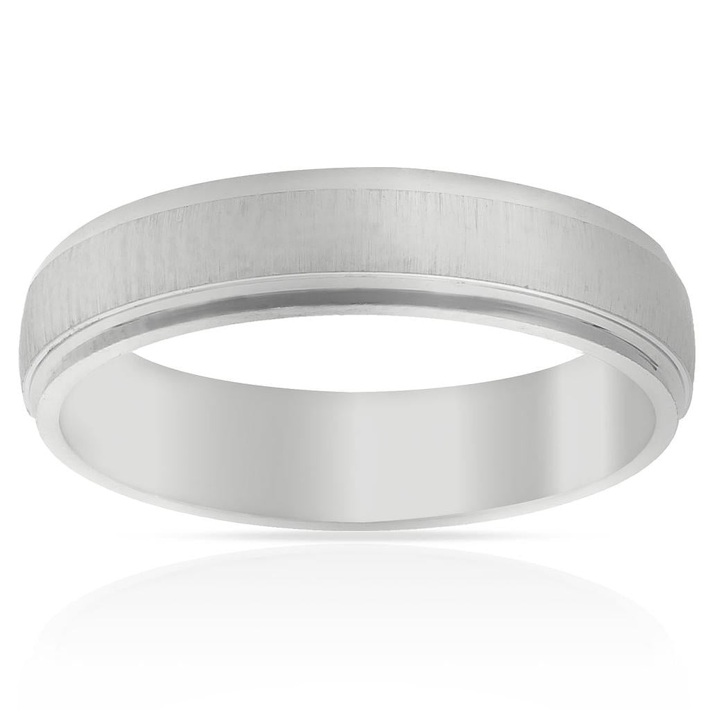ALIANÇA PLATA 925MM - 5MM