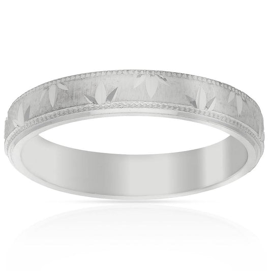 ALIANÇA PLATA 925MM - 4MM