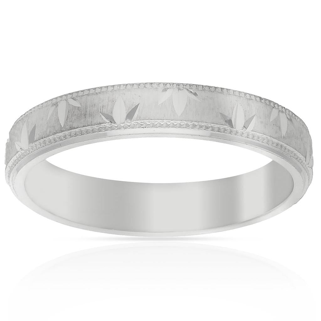 ALIANÇA PLATA 925MM - 4MM