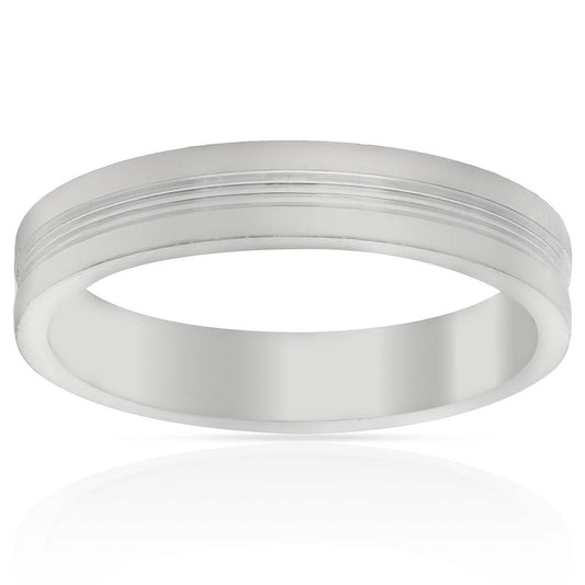 ALIANÇA PLATA 925MM - 4MM