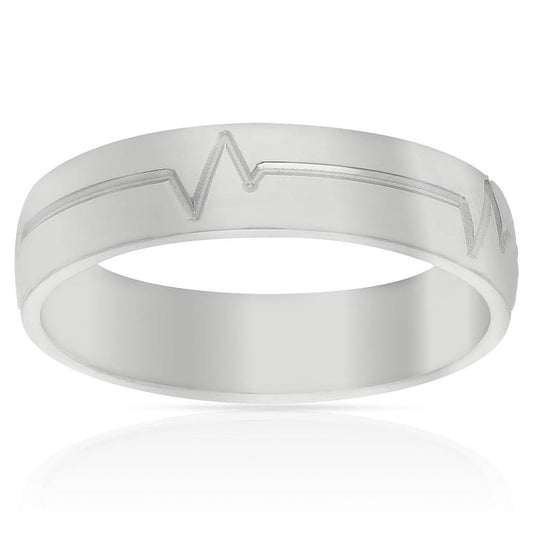 ALIANÇA PLATA 925MM LATIT - 5MM