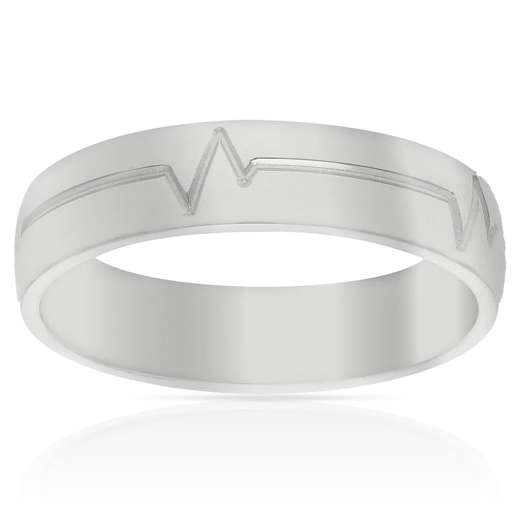 ALIANÇA PLATA 925MM LATIT - 5MM