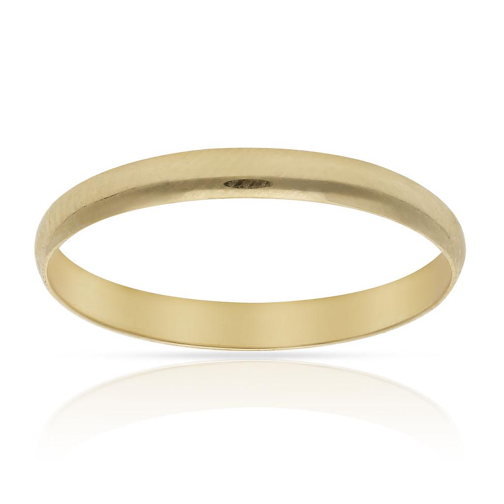 ALIANZA ORO 18KL LISA MEDIA CA„A - 2.50MM