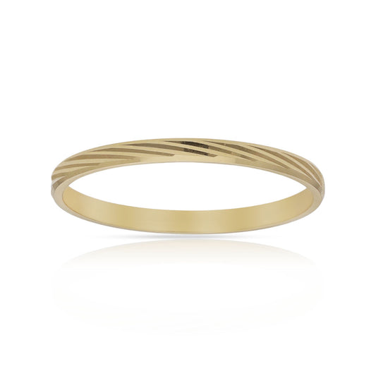 ALIANZA ORO 18KL TALLADA - 1.80MM