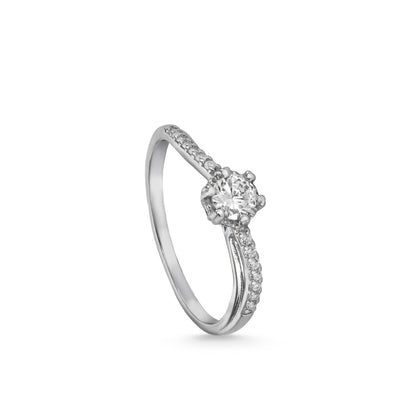 Anillo Solitario Fino JO-12301-R