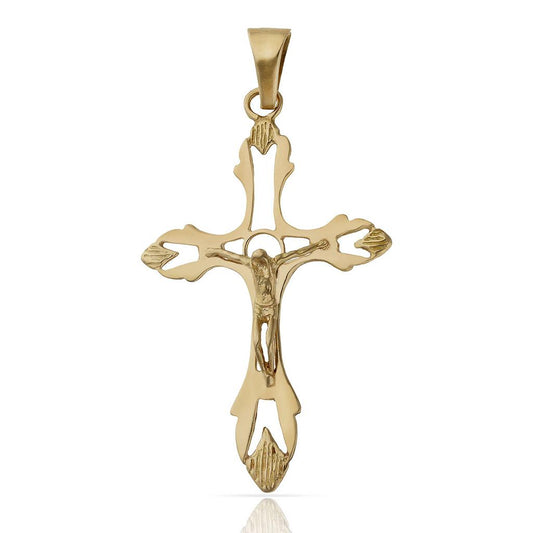 CRUZ ORO 18KL CRISTO - 32X50MM