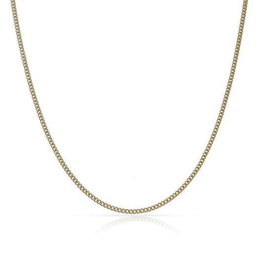 CADENA ORO 18KL BARBADA MACIZA - 1MM