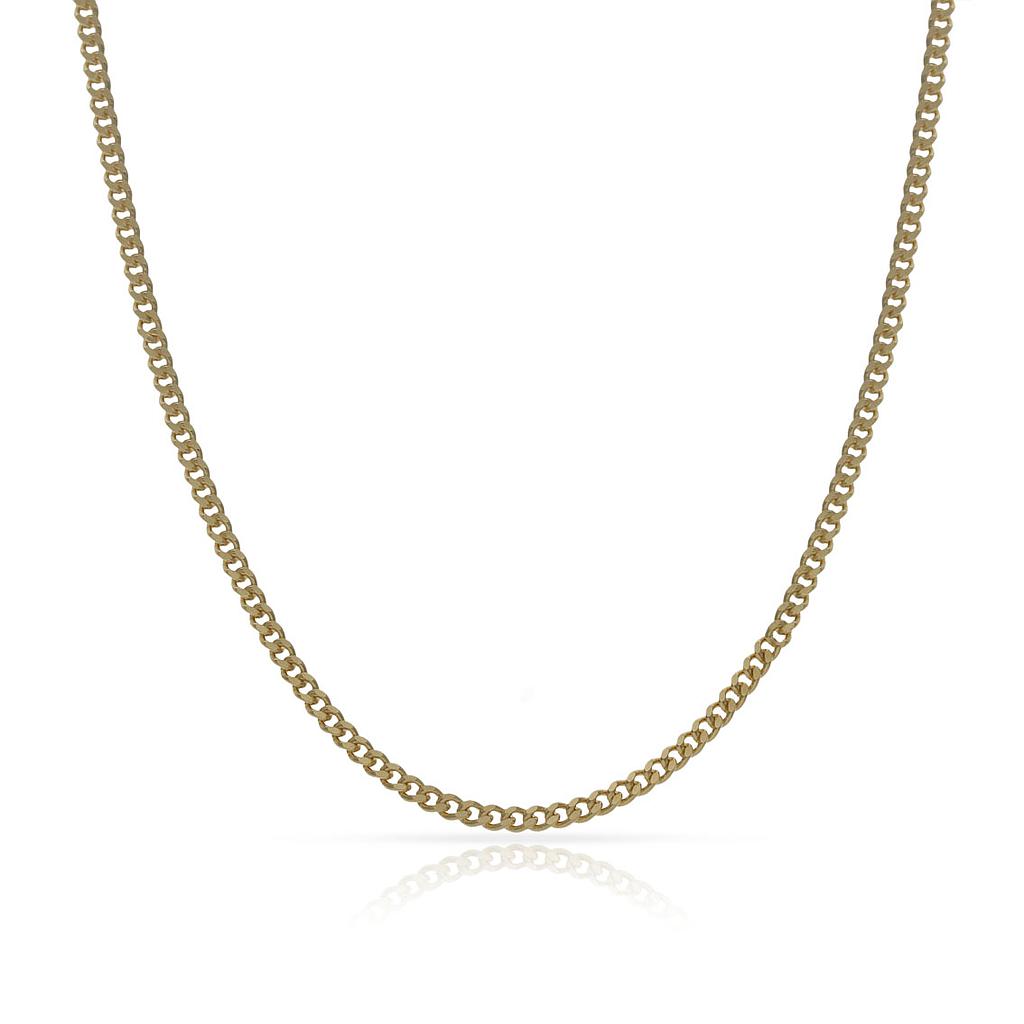 CADENA ORO 18KL BARBADA MACIZA - 1.50MM