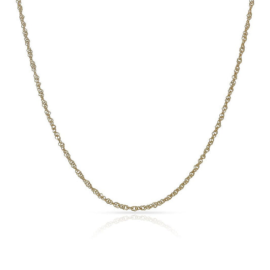 CADENA ORO 18KL SINGAPUR - 1MM