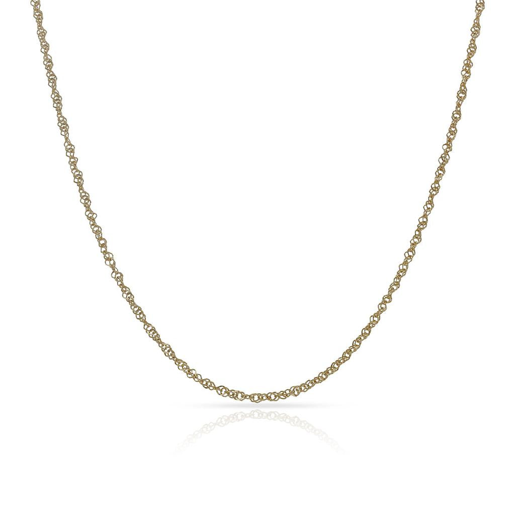 CADENA ORO 18KL SINGAPUR - 1MM