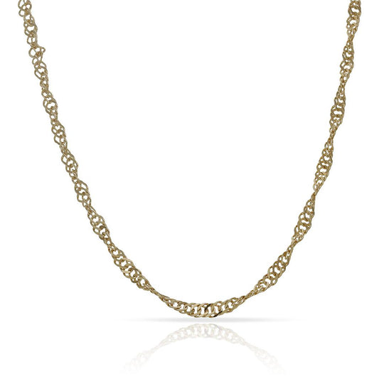 CADENA ORO 18KL SINGAPUR - 3MM