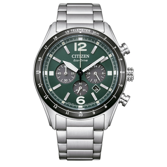 Reloj Citizen Chrono Eco Drive Aviation Acero CA4654-55X - Relojería Joyería Orlando