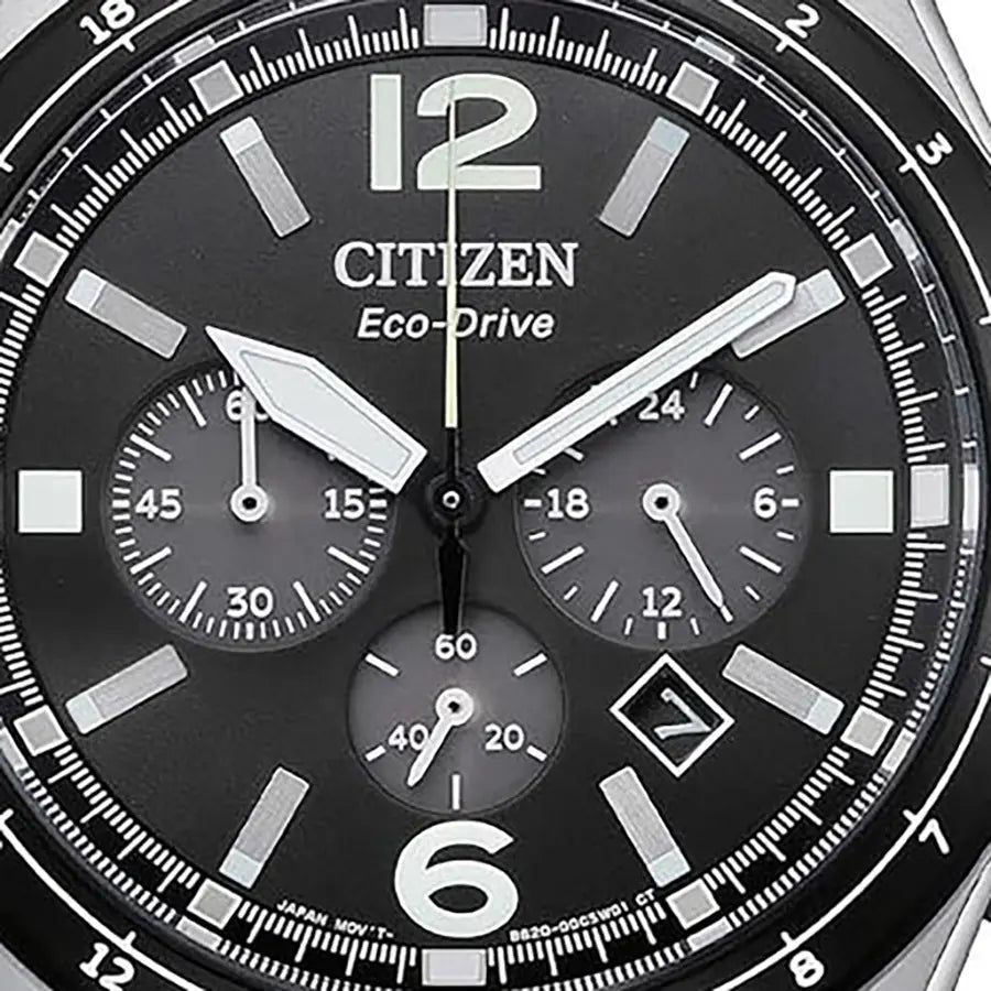 Reloj Citizen Chrono Eco Drive Aviation Piel JO-CA4654-04E - Relojería Joyería Orlando