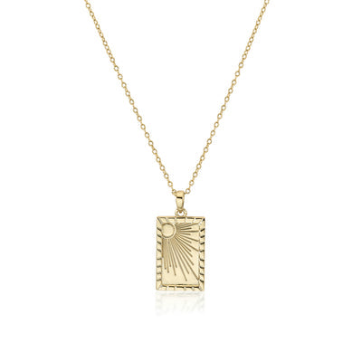 Collar Medalla Solar JO-19427-PE