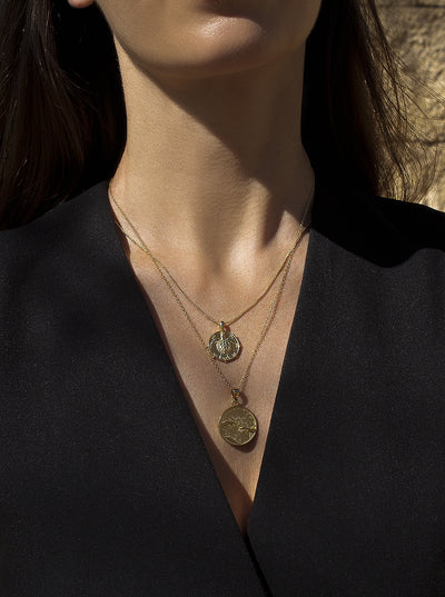 Collar Medalla Adán JO-19428-PE
