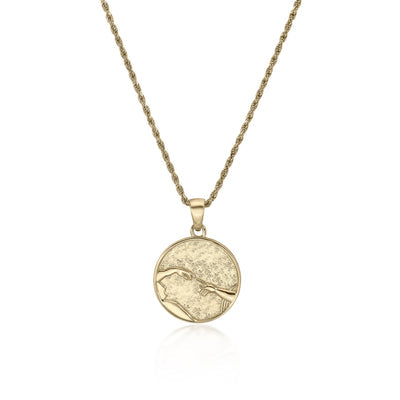 Collar Medalla Adán JO-19428-PE
