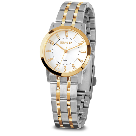 Reloj Duward Mujer Elegance Bicolor Dorado JO-D25342.32 - Relojería Joyería Orlando