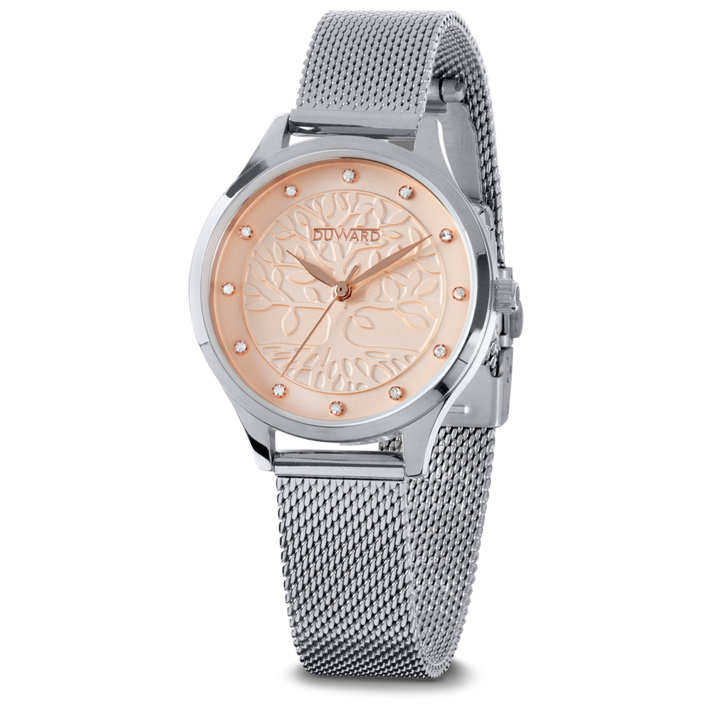 Reloj Duward Lady Rosado Completo JO-D25345.08 - Relojería Joyería Orlando