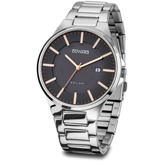 Reloj Duward Elegance Solar Acero JO-D95426.06 - Relojería Joyería Orlando